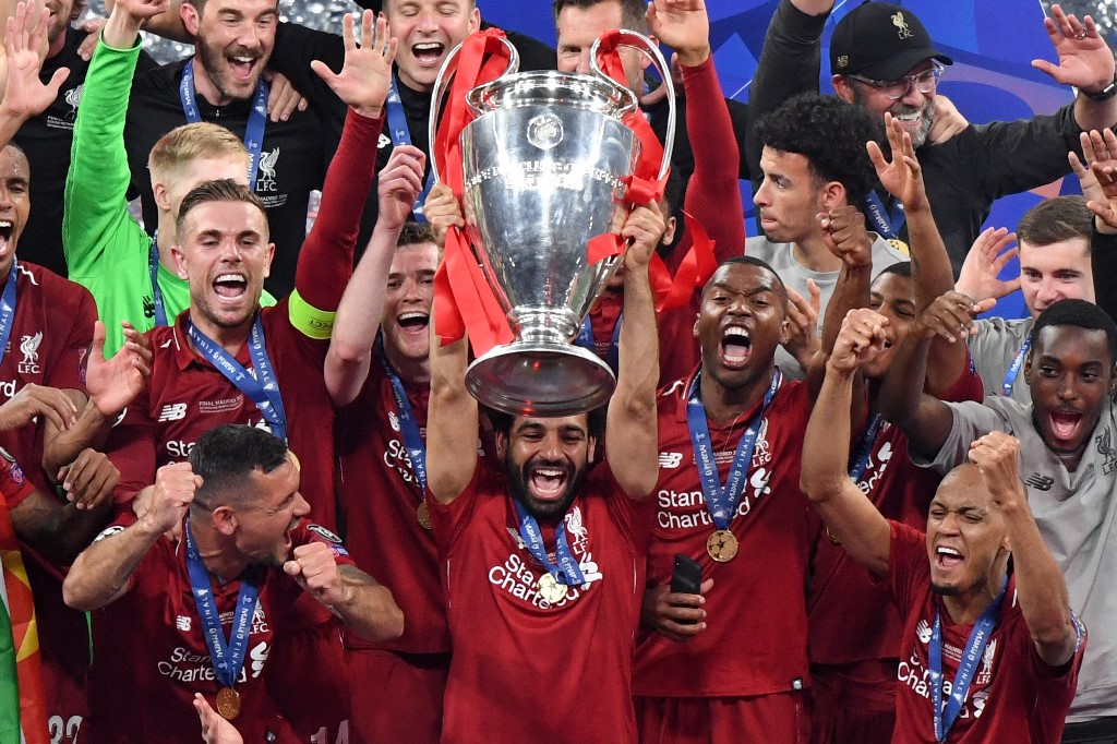 Liverpool won the UEFA Champions League final football match against Tottenham Hotspur at the Wanda Metropolitan Stadium in Madrid on June 1, 2019. (AFP file photo)