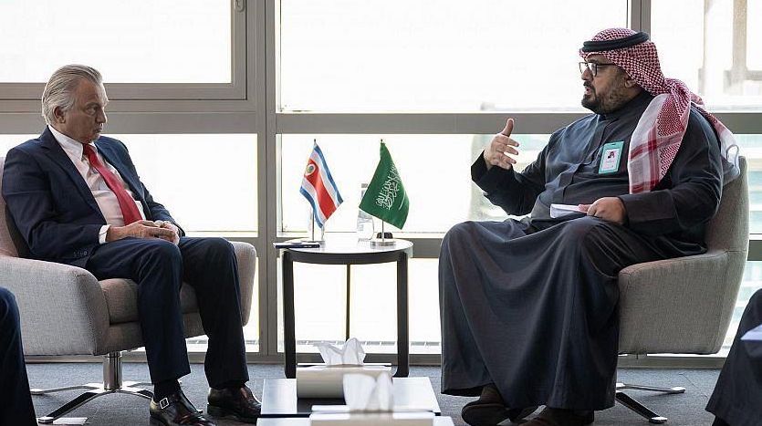 Saudi Arabia and the Republic of Costa Rica on Tuesday signed two cooperation agreements to increase the volume of trade and investment between the two countries. (SPA)