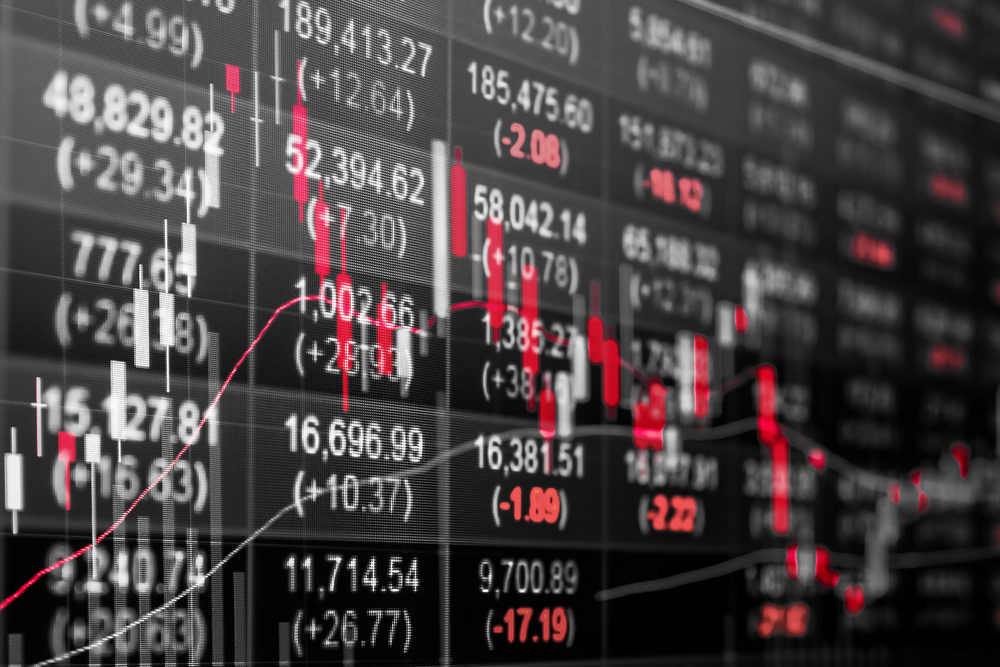 Some 14 of the 21 listed on the stock exchange declined, while the rest gained (Shutterstock)