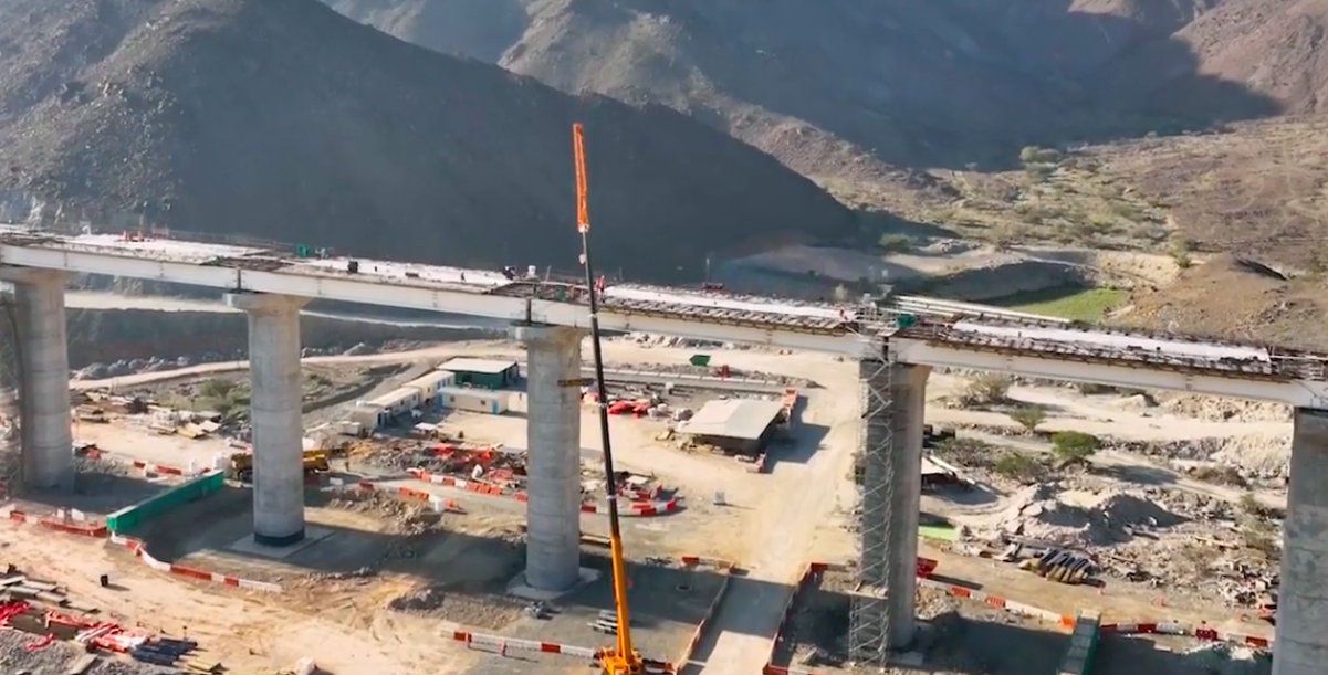 The agreement will see the journey between Oman’s capital Sohar and the UAE city of Al Ain take just 47 minutes (Etihad Rail)