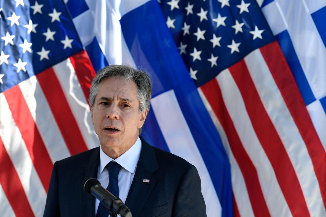 US Secretary of State Antony Blinken and United Nations Security General Antonio Guterres will meet to discuss ongoing support for Ukraine. (AFP)