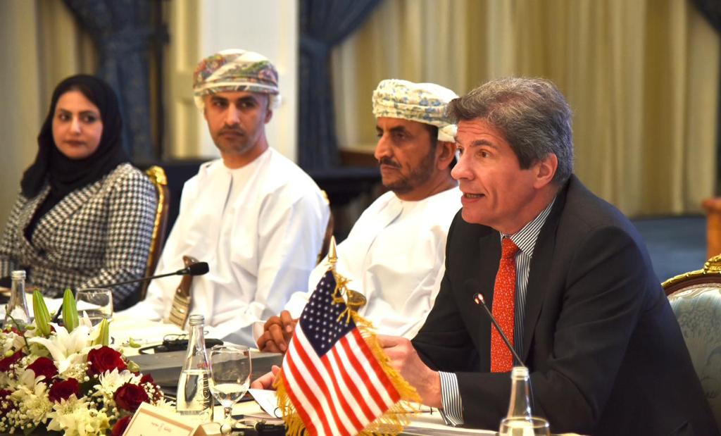 Jose W. Fernandez participates in Oman-US Strategic Dialogue. (@State_E)