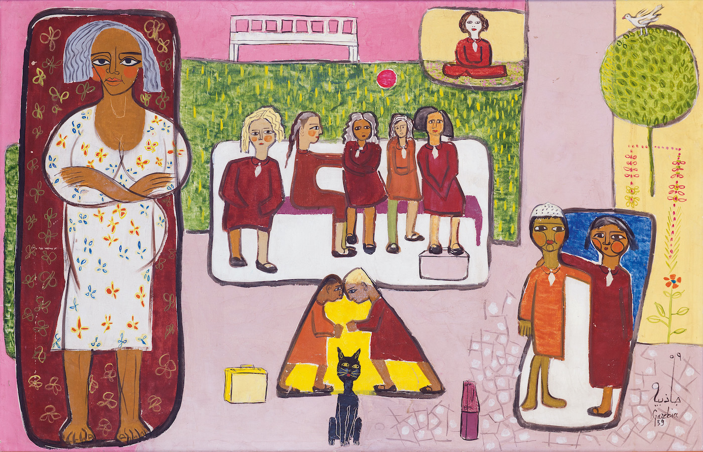 Gazbia Sirry, The Garden, 1959. (Supplied)