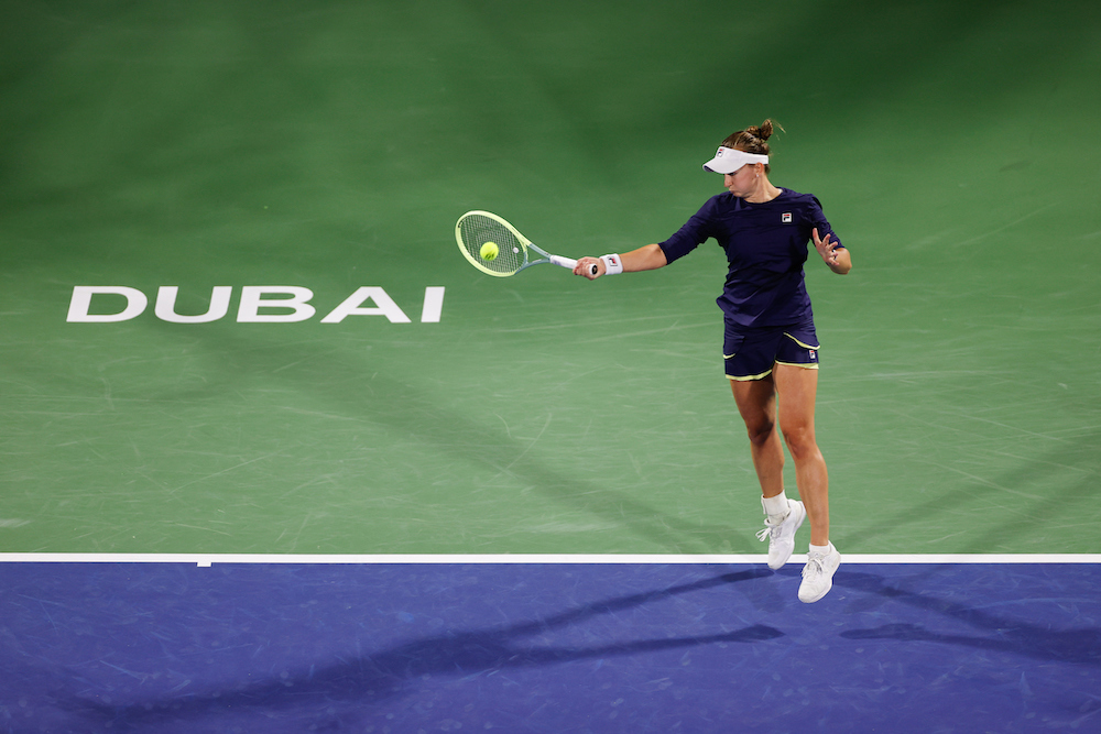 Krejcikova beat Sabalenka to reach the semi-finals of the Dubai Tennis Championships (DDS)