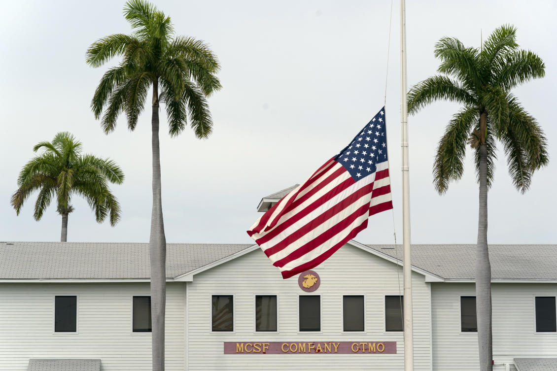 US officials at Guantanamo Bay prison in Cuba have returned two Pakistani brothers, Abdul and Mohammed Rabbani, to their home country. The US move on Feb. 23, 2023, comes after holding them two decades without charges at Guantanamo. (AP)
