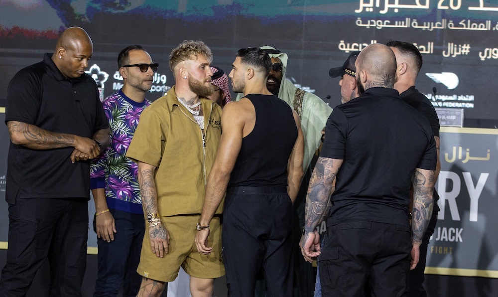 Debate remains rife over who will emerge victorious in Sunday night’s boxing match between and Jake Paul and Tommy Fury. (Supplied)