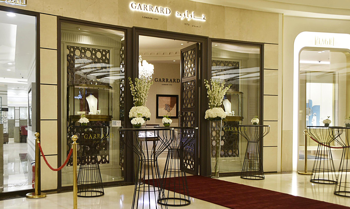 The new boutique in Riyadh perfectly expresses the luxury world of Garrard.