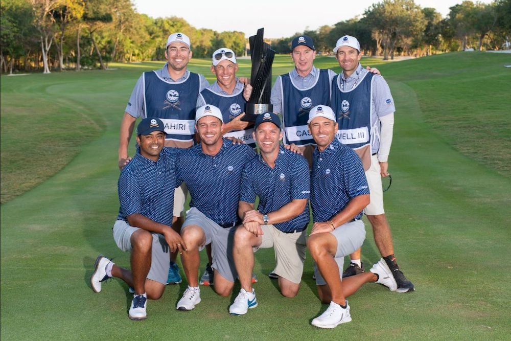 Crushers GC captured both the individual and team trophies in resounding fashion on Sunday at LIV Golf Mayakoba, the season opener of the new LIV Golf League. (LIV Golf)