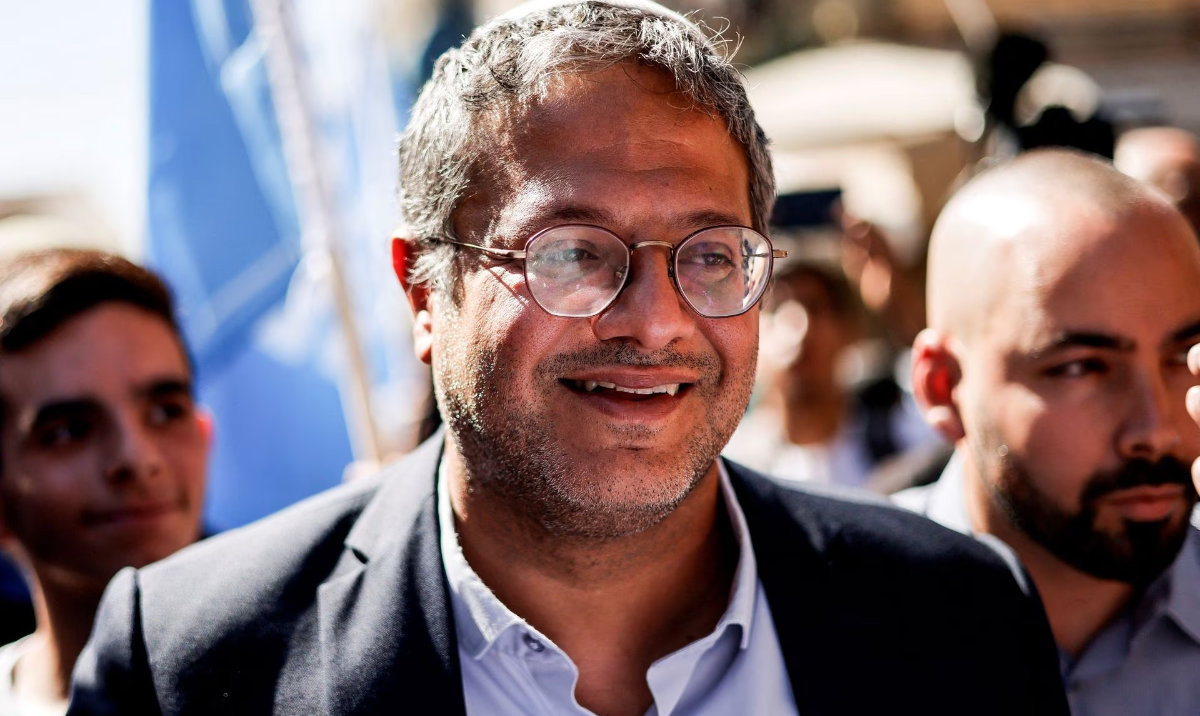 Israel’s controversial far-right National Security Minister Itamar Ben-Gvir. (Reuters/File)
