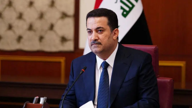 Iraqi prime minister Mohammed Shia Al-Sudani. (Reuters)