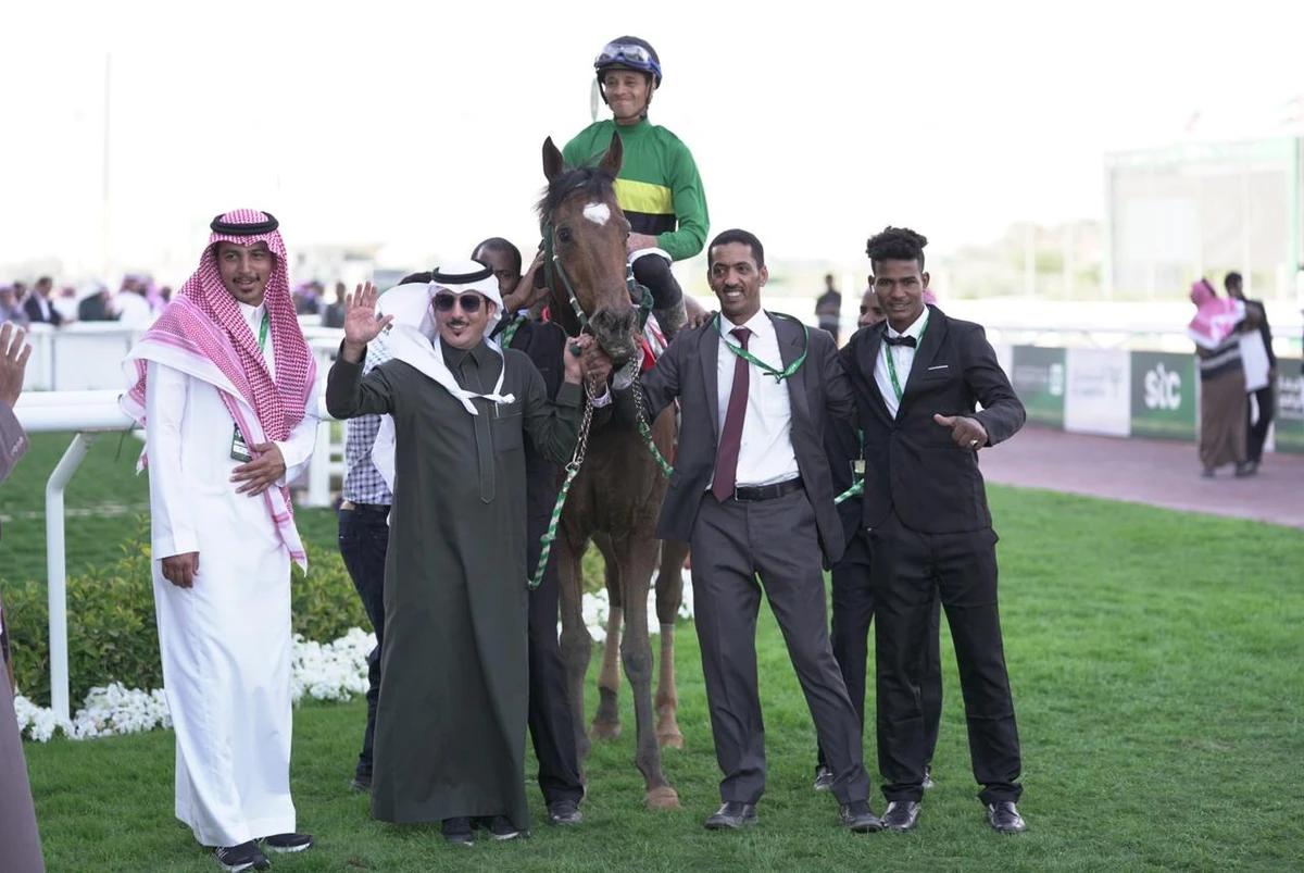 Saudi Cup racing action