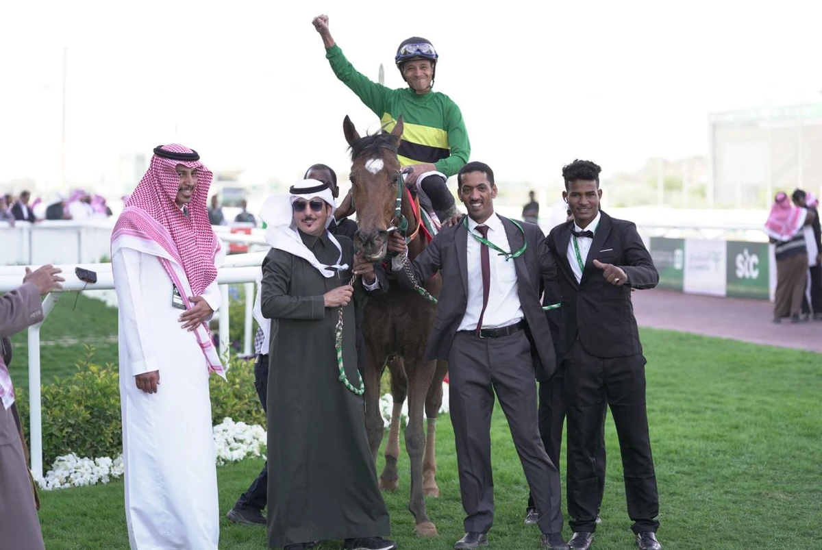 Saudi Cup racing action