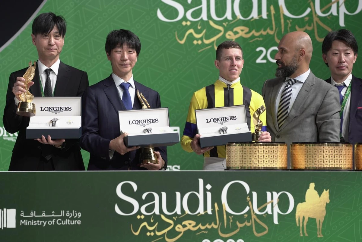 Saudi Cup racing action