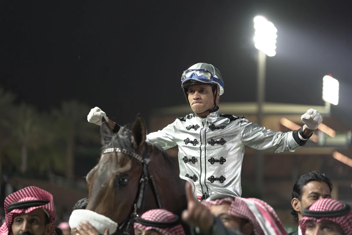 Saudi Cup racing action