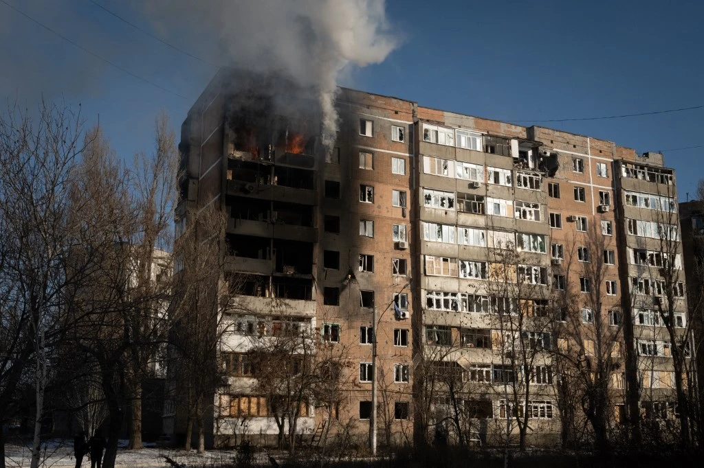 February 24 marks the 12-month anniversary of the Russia-Ukraine conflict (File/AFP)