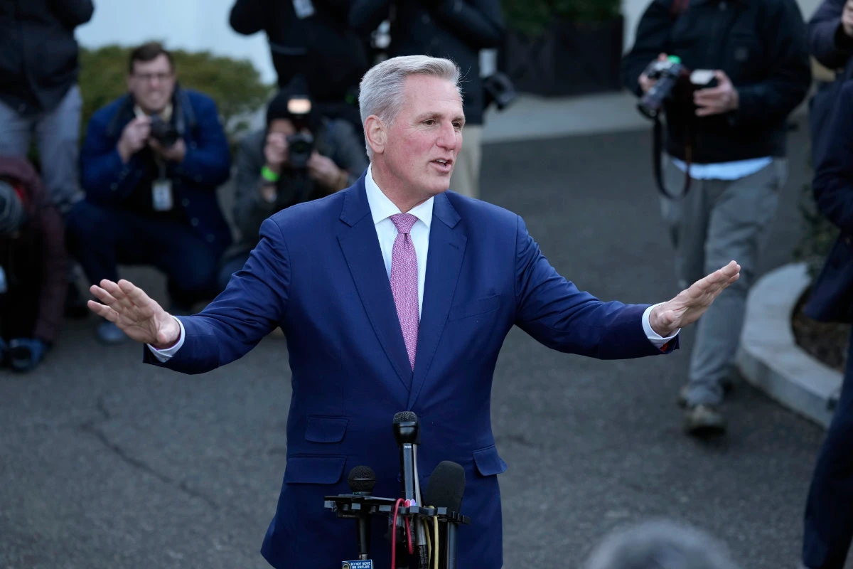 US Republican leader says debt cliff talks with Biden went well