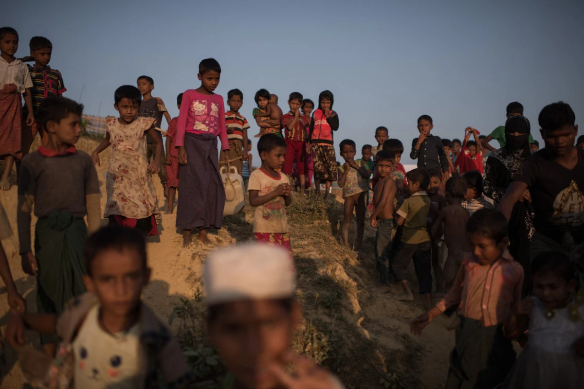 In this November 2017 photo, Rohingya Muslims who fled the state-sponsored genocide in Myanmar are packed at the Kutupalong refugee camp in Cox's Bazar, Bangladesh. (AFP)