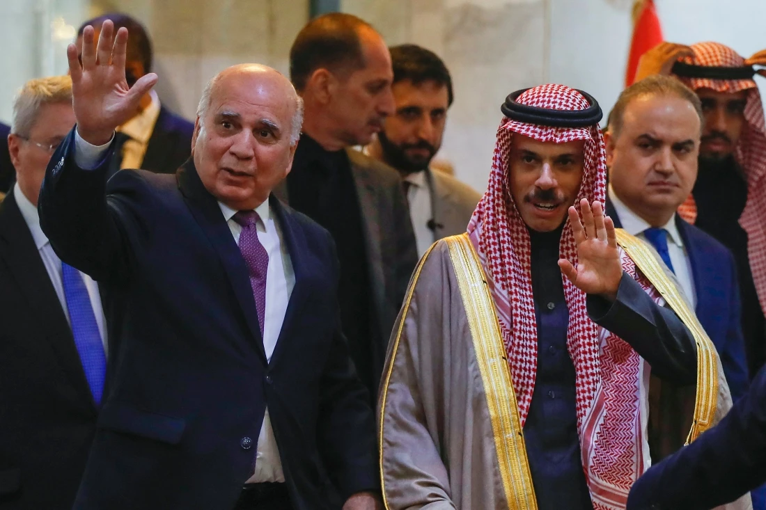Saudi Arabia’s foreign minister discusses strengthening relations with Iraq