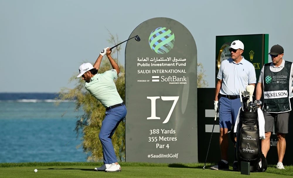 Ancer flies flag for Mexico on day one of PIF Saudi International