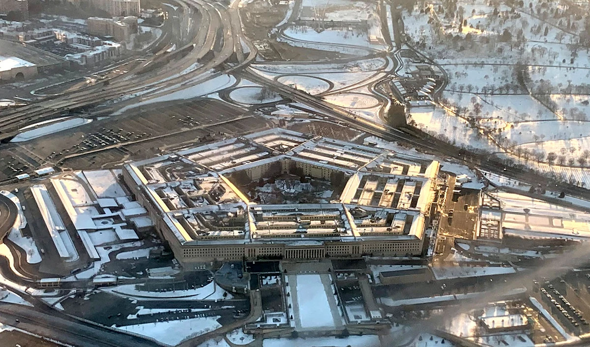 (FILES) This aerial file photo taken on March 12, 2022 shows the Pentagon (US Department of Defense) in Washington, DC. (Photo courtesy: AFP)