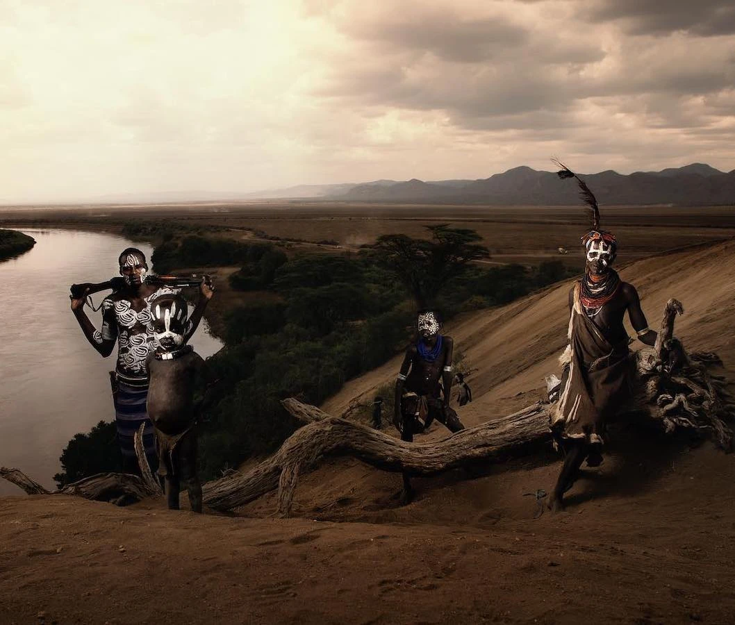 Al-Saif said his work would take visitors on a journey to Africa to learn about the tribes of the Omo Valley in Ethiopia. (Instagram)
