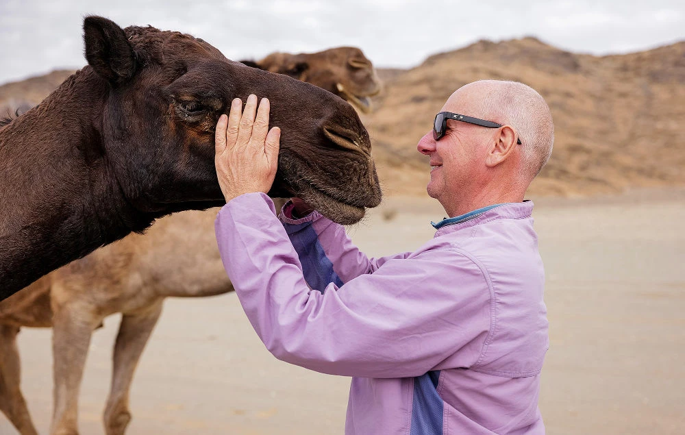 Harsh climates make the kindest people, says Heart of Arabia expedition leader from UK