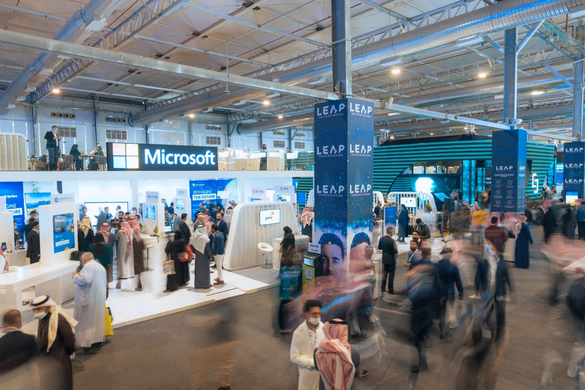 Tech giants from around the world take center-stage at Saudi Arabia’s LEAP conference
