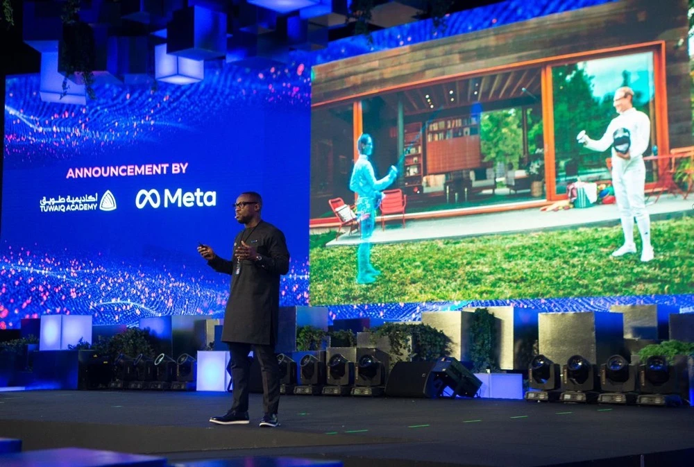 Meta announced the launch of the first Metaverse Academy in the MENA region in partnership with Tuwaiq Academy and powered by Simplon, a French digital skills provider during the second edition of LEAP. (Supplied)