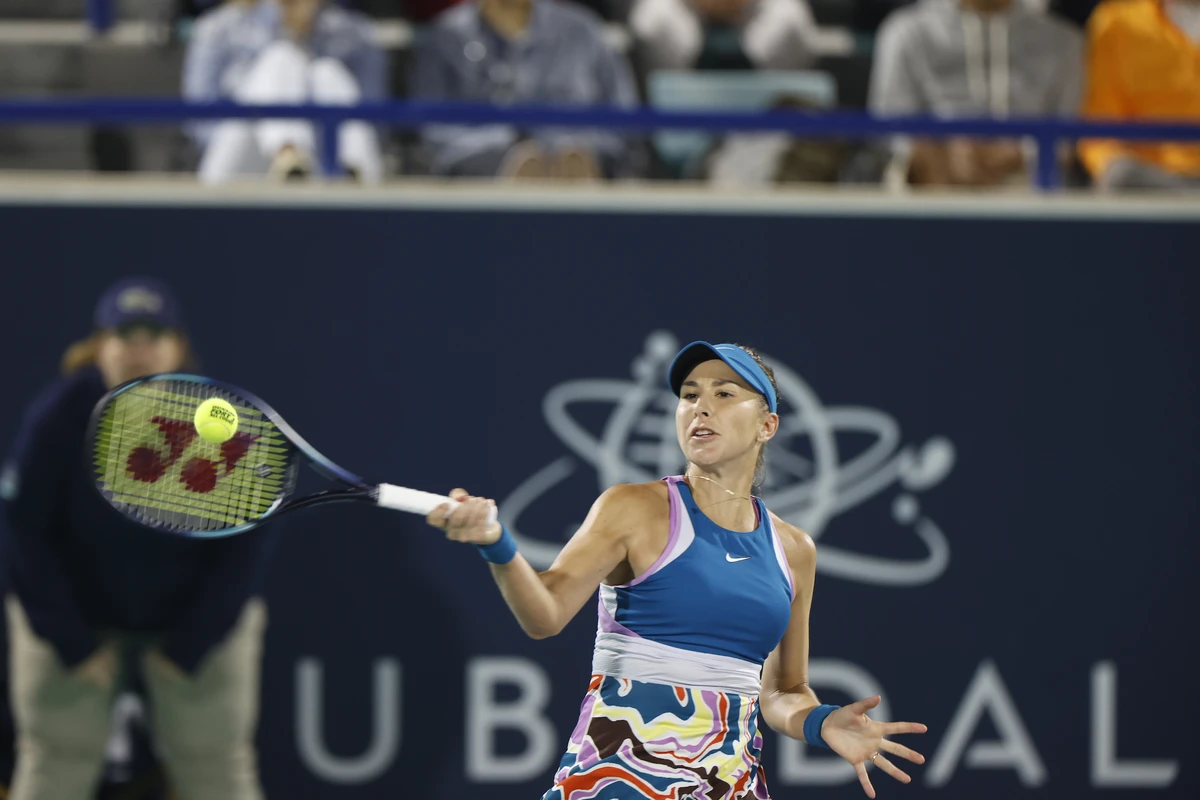 World No. 9 Belinda Bencic makes winning start at Mubadala Abu Dhabi Open