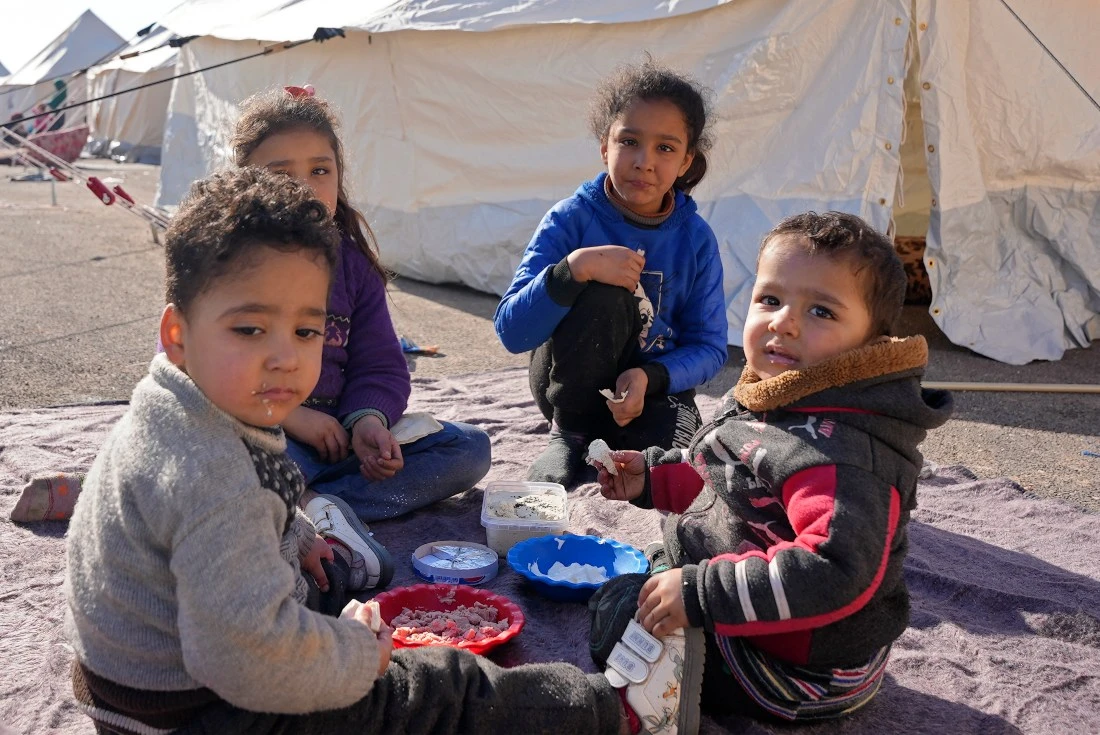 Thousands have been left homeless after the massive quake ripped through the border area between Turkiye and Syria. (AFP)