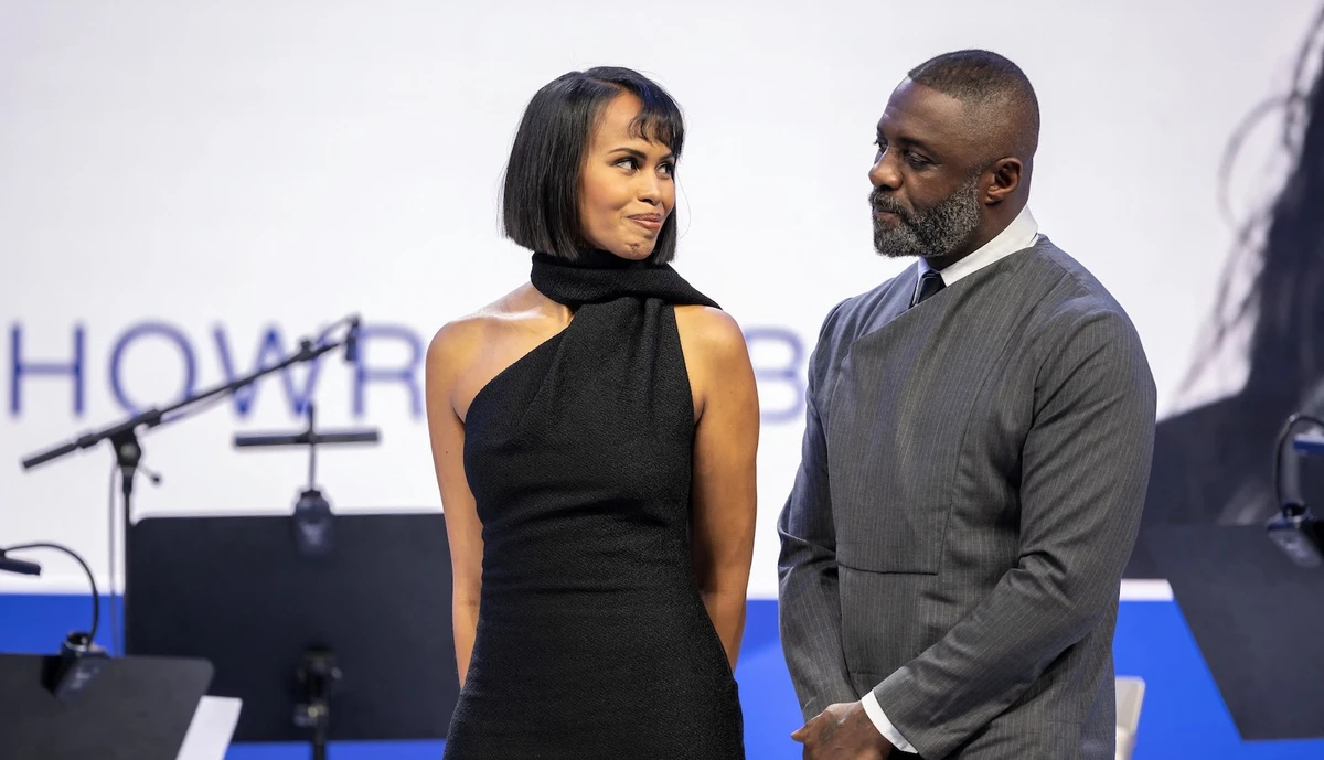 Idris, the Emmy and Golden Globe winner, and his wife are supporting causes like fighting world hunger and climate change. (AFP)