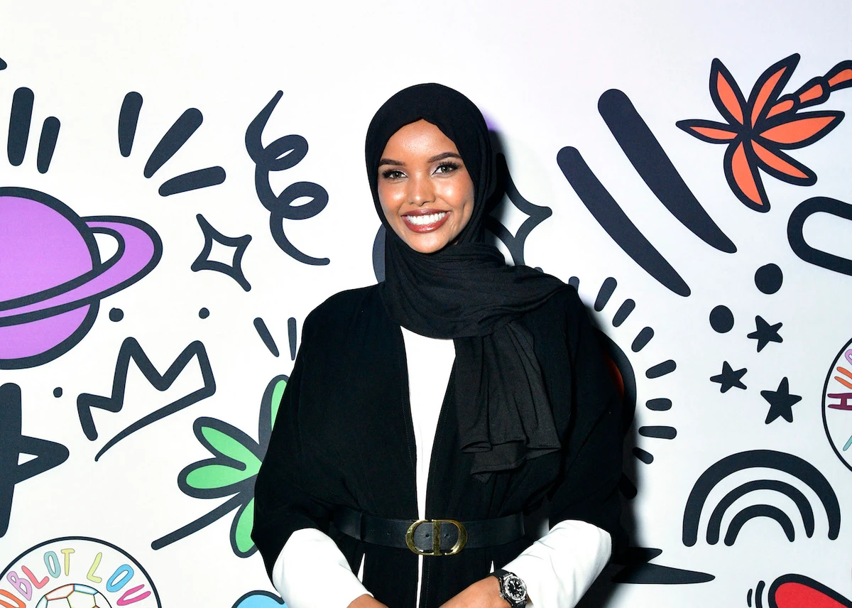 US-Somali model Halima Aden was a judge for this year’s competition. (AFP)