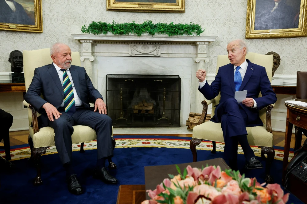 The two leaders met in the White House on Friday. (Reuters)