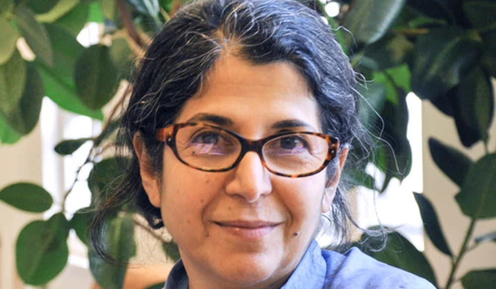 In this file photo taken on September 19, 2012 and released on July 16, 2019 by Sciences Po university, Franch-Iranian academic Adelkhah Fariba is pictured at an undisclosed location. (AFP)
