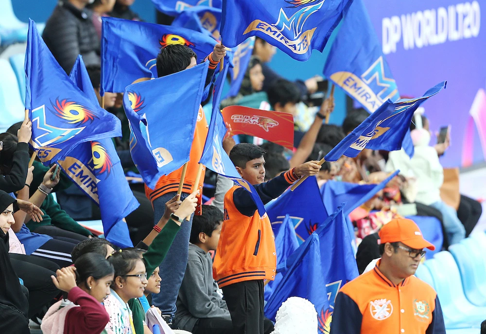 MI Emirates vs. Gulf Giants: highlights from the match
