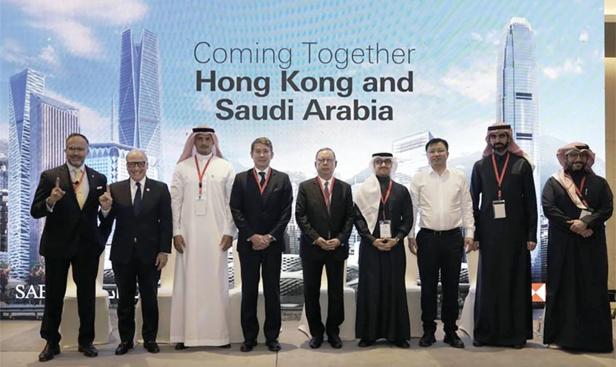 The high-level business delegation was led by John Lee, chief executive of Hong Kong, and attended by top businessmen, CEOs and influencers from both countries.