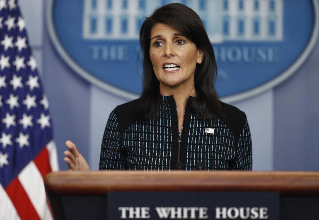 Haley, the former South Carolina governor and United Nations ambassador, announced her candidacy for president on Tuesday, becoming the first major challenger to former President Donald Trump for the 2024 Republican nomination. (AP)