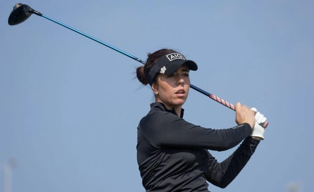 Georgia Hall won the 2022 Aramco Saudi Ladies International. (Supplied)