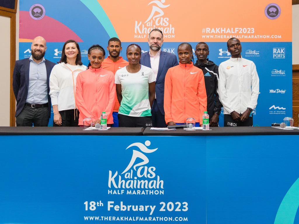 Six elite runners were confirmed for the RAK Half Marathon 2023. (RAKTDA)