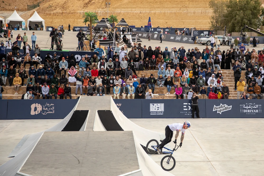 The events and activities at the BMX World Cup, which attracted large numbers of local and international visitors, included parkour, skating, breakdancing and live music. (Supplied)
