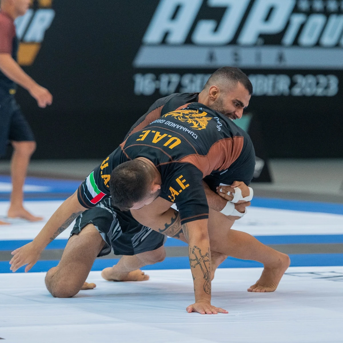 The AJP No-Gi Abu Dhabi International Jiu-Jitsu Championship 2023 concluded on Sunday with plenty of local success. (UAEJJF)