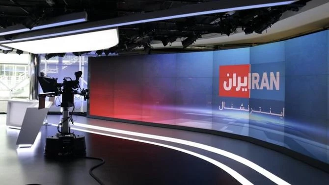 Iran International said it was moving its live broadcasting studios to the US following threats it faced in Britain. (Screenshot)