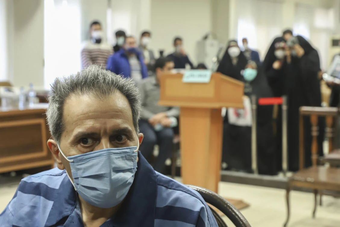 Sharmahd, the senior member of a U.S.-based Iranian opposition group accused of orchestrating a deadly 2008 mosque bombing has been sentenced to death in Iran, authorities said.(AP)