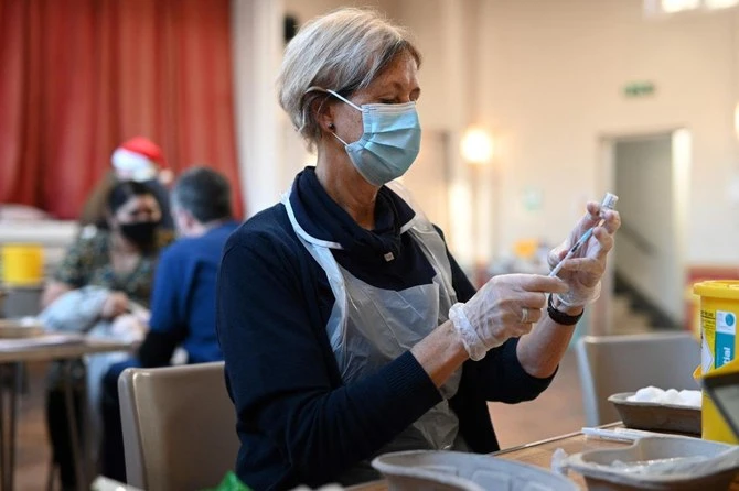 Early in the pandemic, deaths involving coronavirus were the highest among Bangladeshis, Black Caribbeans, and Pakistanis than among white people. (AFP/File)