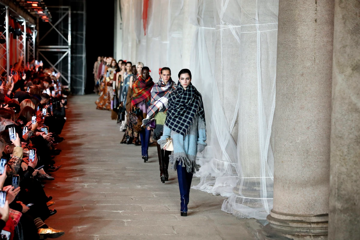 Bahia opened the runway for Etro. (Getty Images)