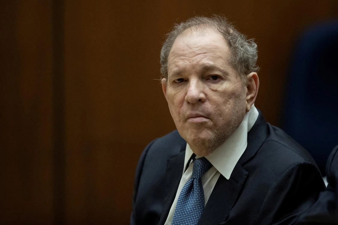 Former film producer Harvey Weinstein appears in court at the Clara Shortridge Foltz Criminal Justice Center in Los Angeles, California. (File/Reuters)