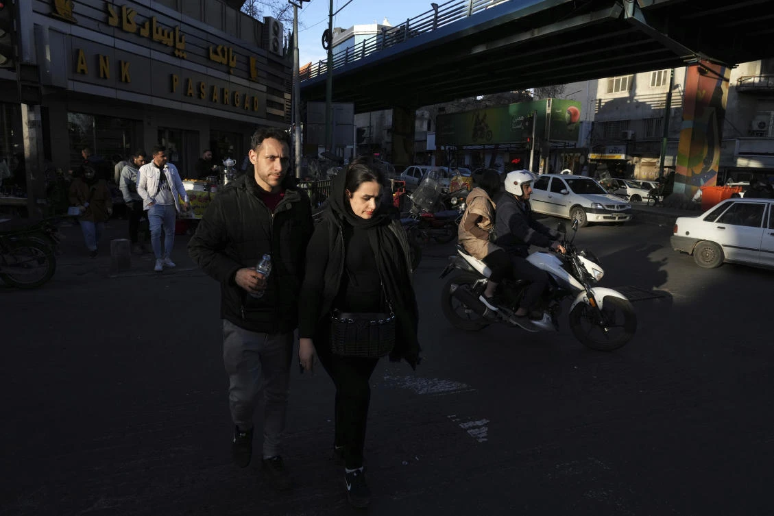 Iran's economy continues to reel after the collapse of its 2015 nuclear deal with world powers and the protests that followed the September death of Mahsa Amini. (FILE/AP)