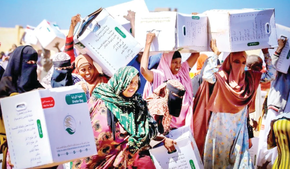 The Saudi aid agency, KSrelief, has implemented 87 projects in Somalia at a total cost of more than $232 million. (SPA)