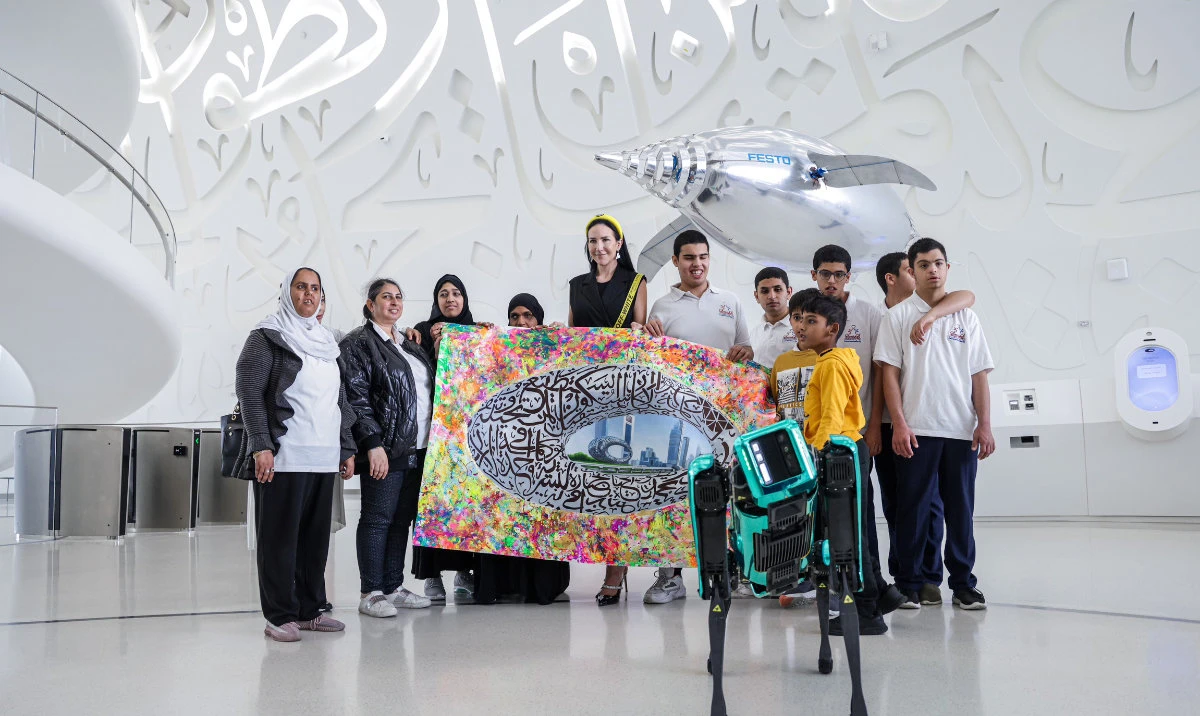 The children enjoyed an exclusive tour of the museum’s various exhibits including the ‘Future Heroes’ floor, which is designed for children under the age of 10.