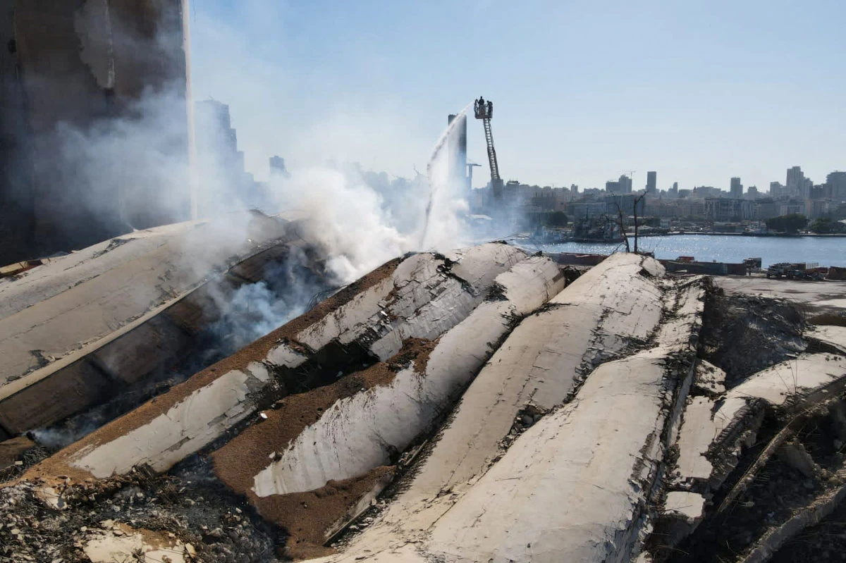 After 2 1/2 years, local investigation into the Beirut Port disaster is going nowhere. (AFP file)